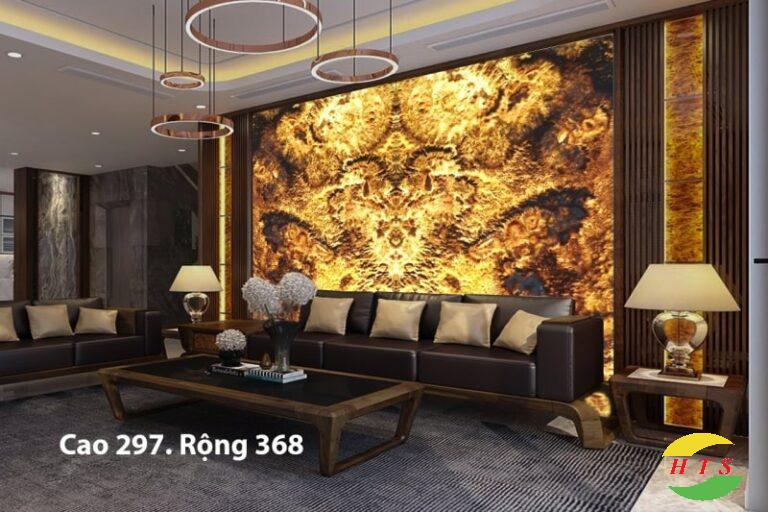 tranh đá xuyên sáng phòng khách